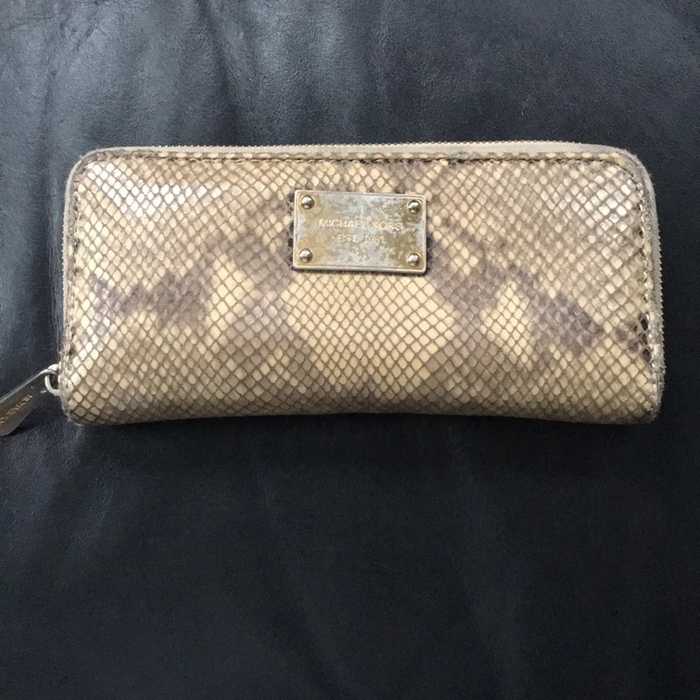 Michael Kors Snakeskin Wallet
